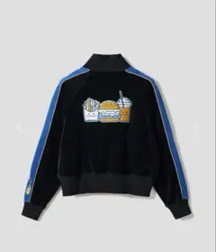 美品✨グラニフ　ビューティフルシャドーバーガー　ベロア　トラックジャケット　L