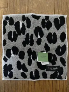 kate spade レオパード柄 ハンカチ