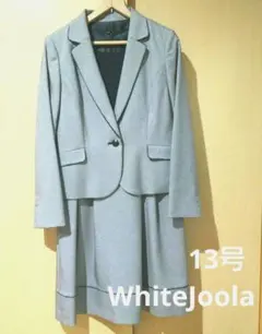 WhiteJoolaホワイトジョーラ セレモニースーツ千鳥格子大きいXL