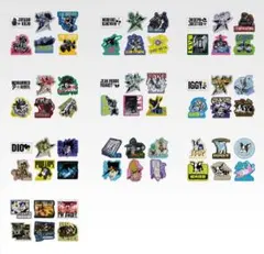 一番くじ ジョジョの奇妙な冒険　K賞　ステッカーコレクション全10種コンプセット