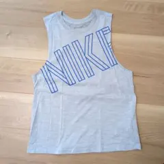 NIKE ノースリーブタンクトップ ライトグレー