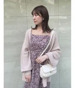 スナイデル　ピンク　カーディガン