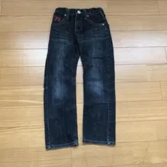 EDWIN  ブラックデニムパンツ  120