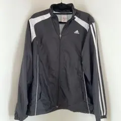アディダス　黒　ウィンドブレーカー　メンズM