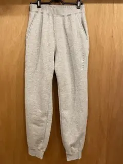 UNIQLO ボアスウェットパンツ 160 ライトグレー