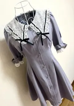 ROJITA＊地雷系 量産型 グレーブルーのワンピース ロリータ