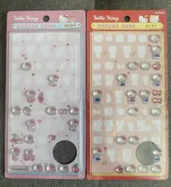 正規品　サンリオ　ボンボンドロップシールmini キティ 2種 おすそわけ