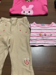 ミキハウス　80センチ　3枚セット