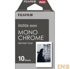 FUJIFILM instax mini MONO CHROME 20枚　箱無し