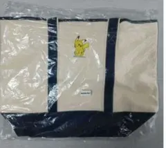 ピカチュウ刺繍トートバッグ