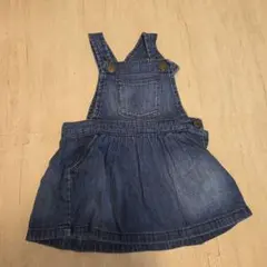 GAP デニム ジャンパースカート 12-18monthsのサムネイル