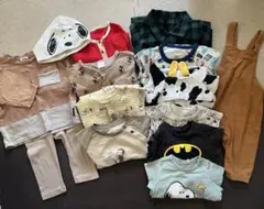 ベビー服まとめ売り　男の子　ロンパース　半袖　長袖　70-80・50-60