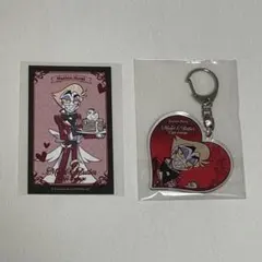 ハズビンホテル アニカフェ アクスタ 箔押しカード ルシファー - メルカリ