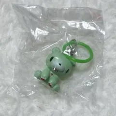 いたずらぐまのグルーミー　マスコットチャーム 座り　グリーン