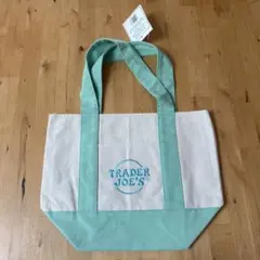 【ミントグリーン】TRADER JOE'S ミニトートバック