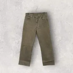 90s USA製 リーバイス501 カラーデニム ボタン裏522 アースカラー