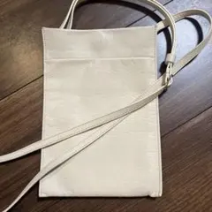 theory レザー　ショルダーバッグ サコッシュ スマホショルダーセオリー