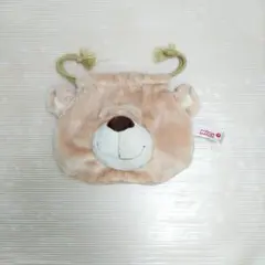 NICI ニキ フィギュアフェイスポーチ くま 巾着 小物入れ 3090465のサムネイル