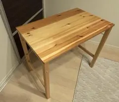 無印良品】パイン材デスク 86cm 引き出しつき - メルカリ