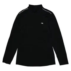 BURBERRY GOLF バーバリーゴルフ モックネック 長袖 ブラック Lのサムネイル