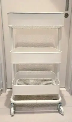 IKEA イケア RÅSKOG ロースコグ 旧型 ホワイト