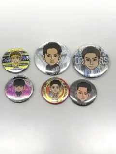 GENERATIONS 白濱亜嵐 缶バッジ 7個セット キャラクターまとめ売り
