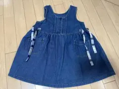 デニム ジャンバースカート 100cm~