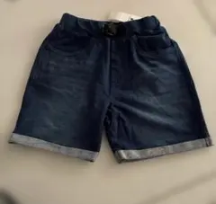 柔らかデニムハーフパンツ