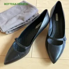 美品⭐︎BOTTEGA VENETA ボッテガヴェネタ パンプス ブラック 38のサムネイル
