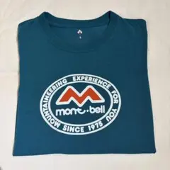 mont-bell 50周年記念Tシャツ レディースS ブルーグリーンのサムネイル