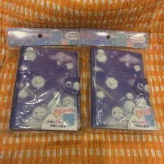 ポンポンシマエナガ　収納力アップシールバインダーブック　超ワイド　2冊