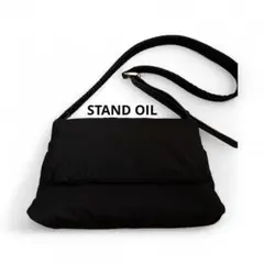 美品★スタンドオイル　STAND OIL 黒 ショルダーバッグ シンプル