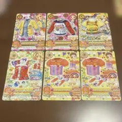 アイカツカード ポップ トップス 6枚セット