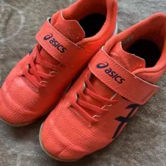 asics フットサルシューズ オレンジ 体育館シューズ
