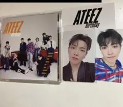 ATEEZ Birthday CD トレカ ホンジュン