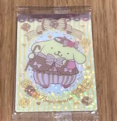 サンリオキャラクターズ　ウエハース4 スペシャルカード　ポムポムプリン