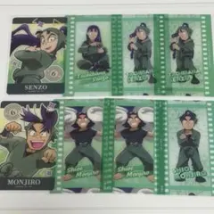 忍たま　フィルム風コレクション　クリアカード　立花仙蔵　潮江文次郎