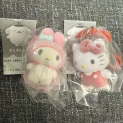 サンリオキャラクターズ カラフルカラビナマスコットチャーム　2点セット