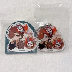 crazy raccoon CR ありさか　ステッカー　キーホルダー