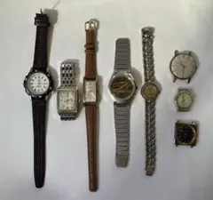 腕時計まとめ売り完全故障品部品取りリペア専用1590g 状態悪いです