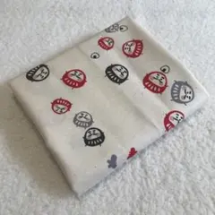 ななまるこ様専用です。　シーチング生地　ダルマ柄（ベージュ） 108×90cm