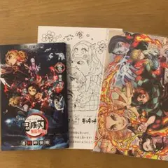 鬼滅の刃 無限列車編　来場特典3点セット