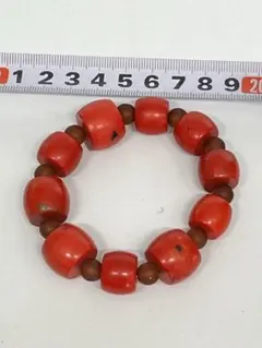 ￼ブレスレット　珊瑚 M-1
