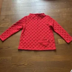 ドット柄トップス