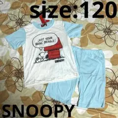新品 ☆ SNOOPY ☆ 光るパジャマ ☆ 半袖 ☆ キッズ ☆ 120のサムネイル