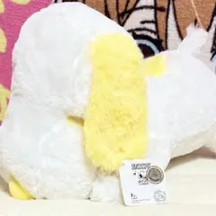 スヌーピー 寝そべり　ぬいぐるみ　タグ付き　パステルカラー　黄色 ピーナッツのサムネイル
