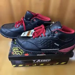 新品未使用タグ付き♪ XEBEC 安全靴 外箱付き 27.0cm 黒 青紐 - メルカリ