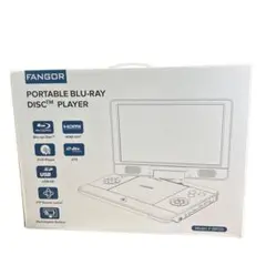 【訳アリ動作品】FANGOR ポータブルブルーレイプレーヤー F-BR126 Amazon | FANGOR ポータブルブルーレイプレーヤー 16.3型 HDMI出力対応