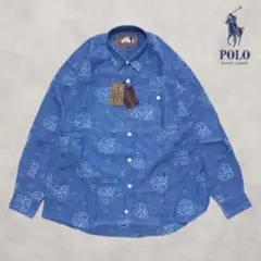 新品タグ付き 希少 Chaps Ralph Lauren ペイズリー柄 アメカジ