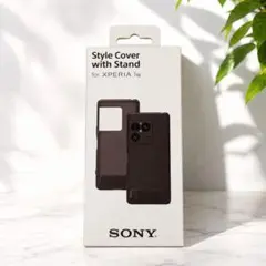 Xperia1 VIII Style Cover XQZ-CBGE ブラックのサムネイル